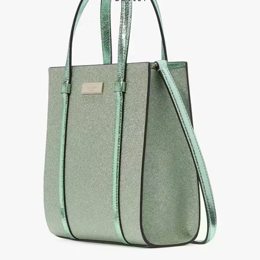 Kate Spade Kenzie Sparkle Small Tote NWOT - Picture 5 of 7